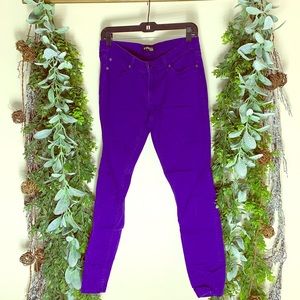 Purple Skinny Jeans